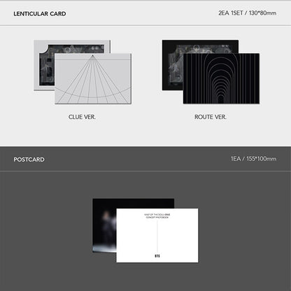 BTS Map of the Soul ON:E Concept Photobook Special Set (Incomplete inclusions)