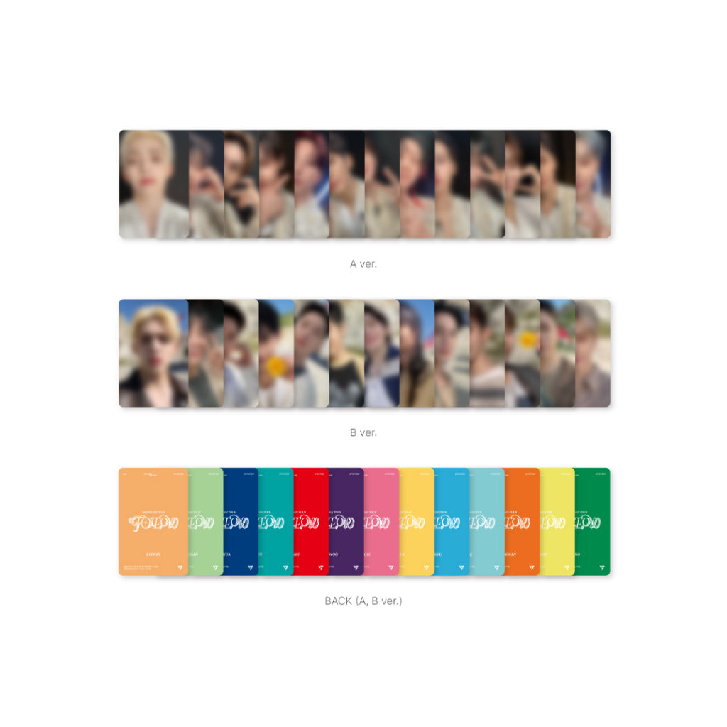 SEVENTEEN Tour: Follow To Seoul Digital Code Official Photocards