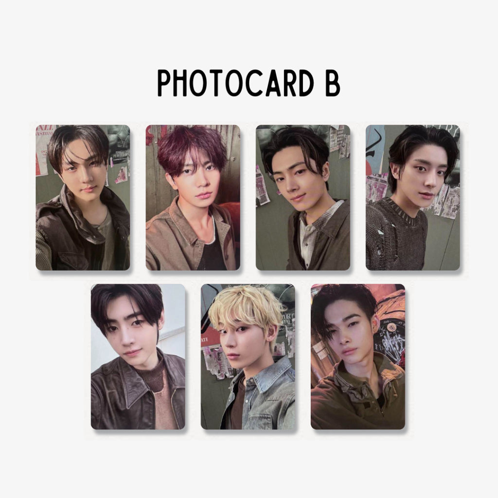 EN- enhypen Romance: Untold WeVerse Albums Version Official Photocards