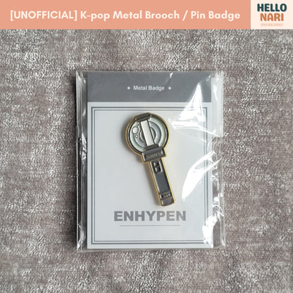 [UNOFFICIAL] K-pop Metal Brooch / Badge / Pin (BTS, SEVENTEEN, TXT, ENHYPEN, NCT, TWICE)