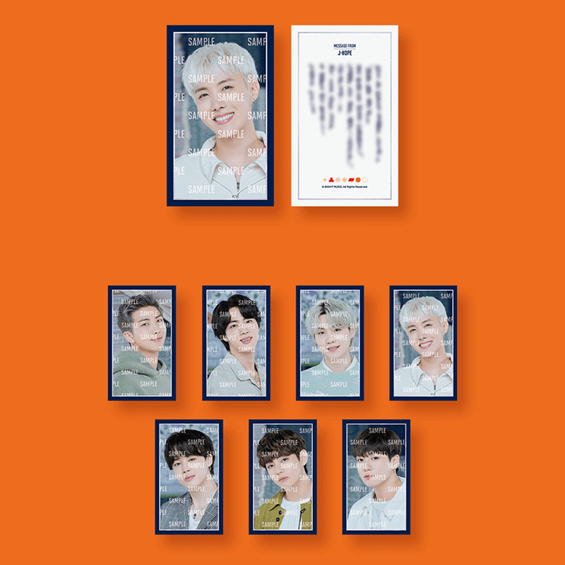 BTS Permission To Dance (PTD) On Stage in Seoul Official Message Photos