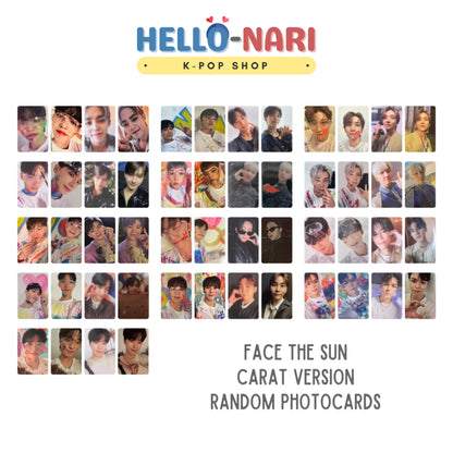 SEVENTEEN Face The Sun Carat Version Official Album Photocards