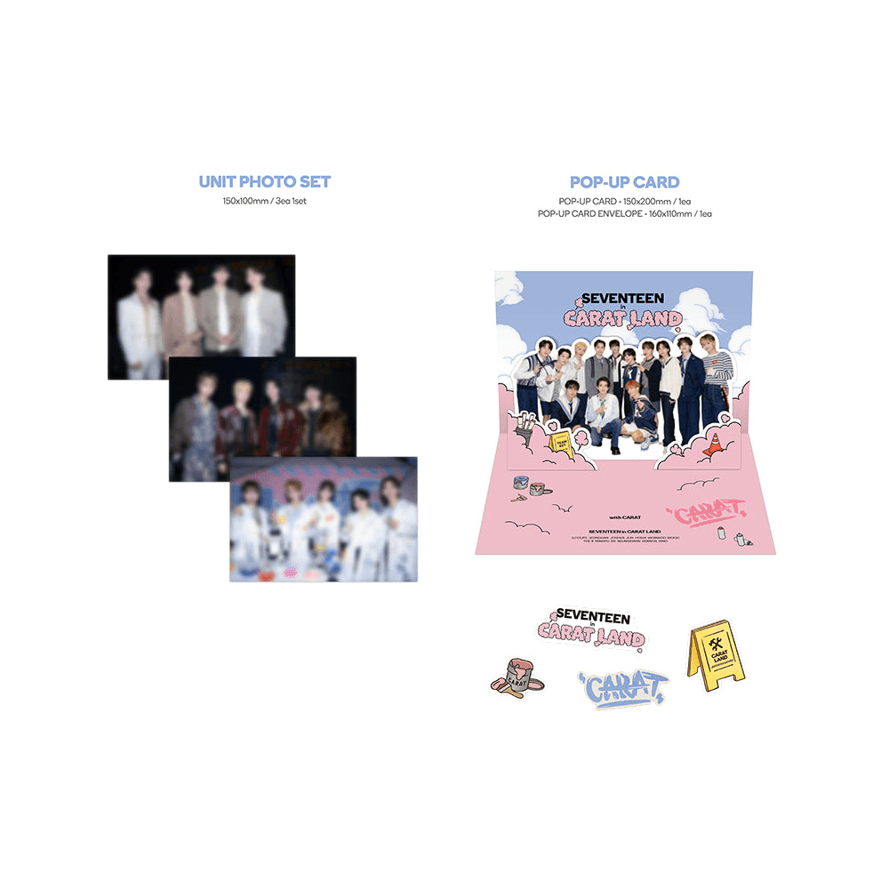 SEVENTEEN 7th Fan Meeting 2023 SEVENTEEN in Carat Land Memory Book+ Digital Code