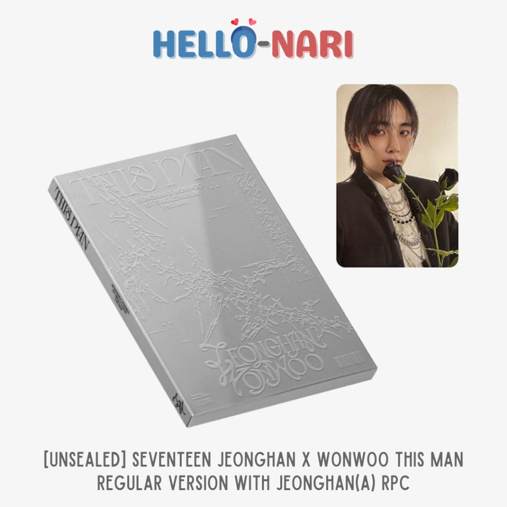 SEVENTEEN JEONGHAN X WONWOO THIS MAN Standard Version