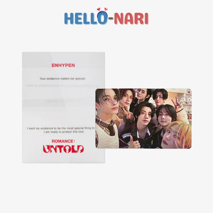 [UNSEALED] ENHYPEN Romance: Untold WeVerse Albums Version (QR, Track Card, Outbox)