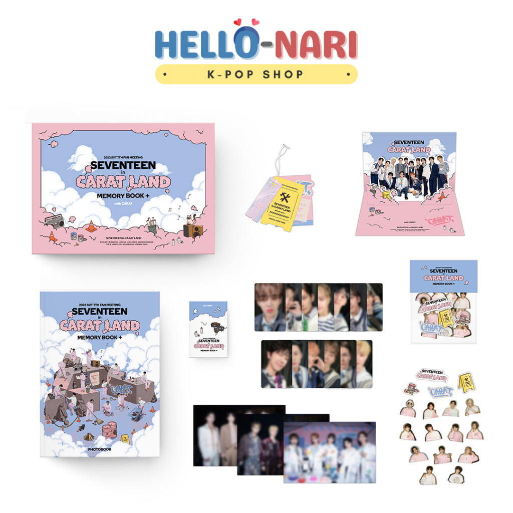 SEVENTEEN 7th Fan Meeting 2023 SEVENTEEN in Carat Land Memory Book+ Digital Code