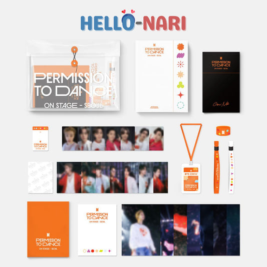 BTS Permission To Dance (PTD) On Stage - Seoul Digital Code (Unsealed / Tingi)