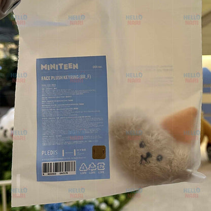 SEVENTEEN MINITEEN House Party - Face Plush Keyring