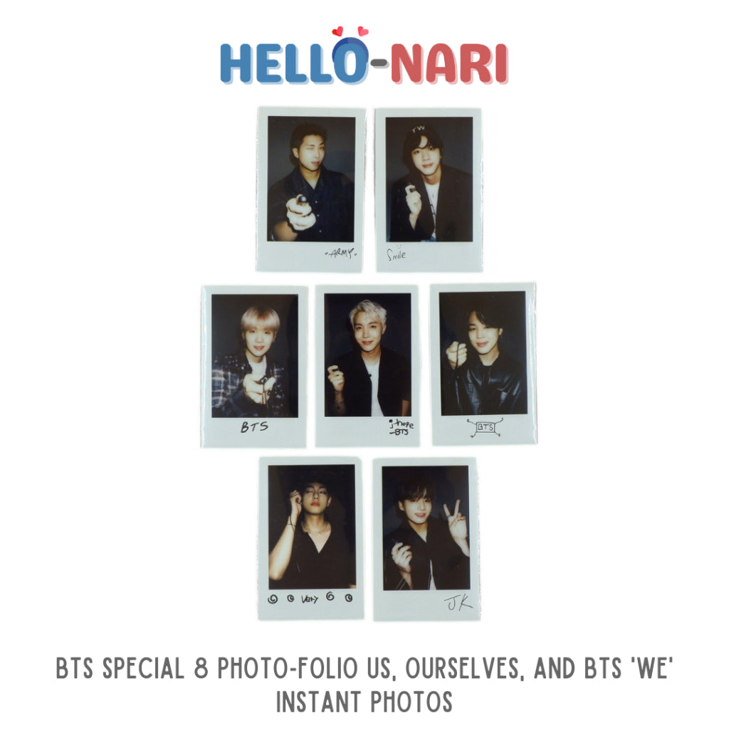 BTS Special 8 Photo-Folio Us, Ourselves, and BTS 'We' - Instant Photos (Tingi)