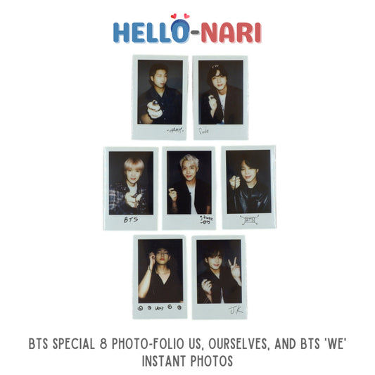 BTS Special 8 Photo-Folio Us, Ourselves, and BTS 'We' - Instant Photos (Tingi)