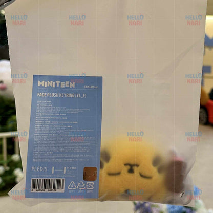 SEVENTEEN MINITEEN House Party - Face Plush Keyring