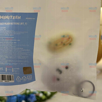SEVENTEEN MINITEEN House Party - Face Plush Keyring