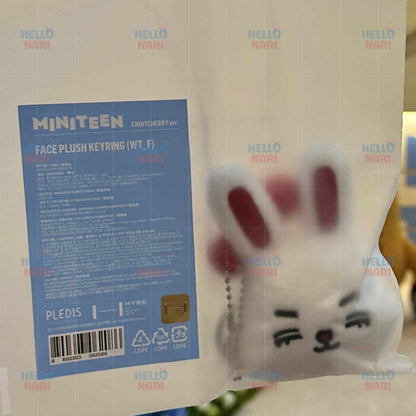 SEVENTEEN MINITEEN House Party - Face Plush Keyring