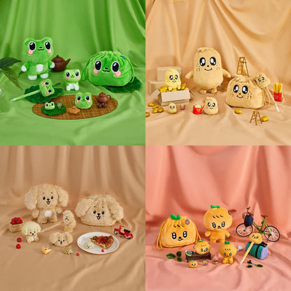 SEVENTEEN MINITEEN House Party - Face Plush Keyring