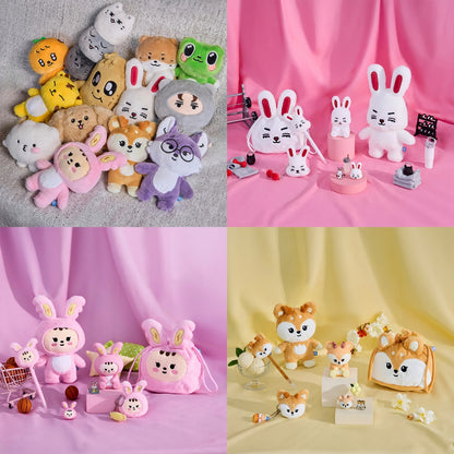 SEVENTEEN MINITEEN House Party - Face Plush Keyring