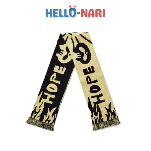 BTS j-hope 'HOPE ON THE STAGE' HOPE Slogan Muffler (Yellow)