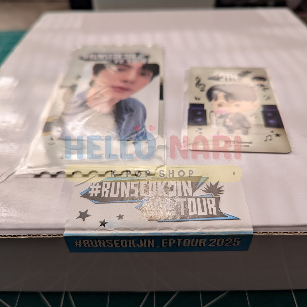 BTS JIN RUNSEOKJIN_EP.TOUR 2025 in Goyang Special Gift and ARMY Zone Photocard (Day 2)