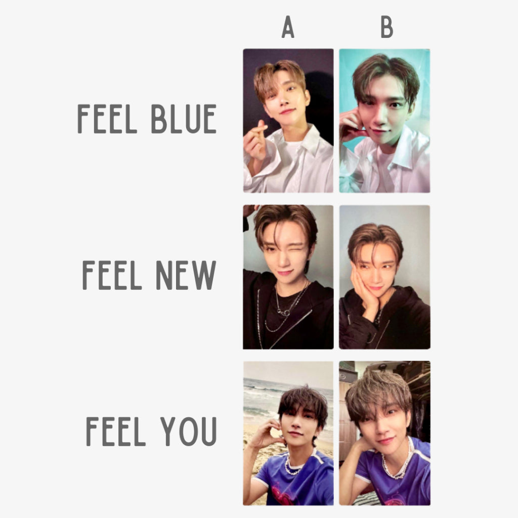 SEVENTEEN SPILL THE FEELS Standard Version - Official Random Photocards (Feel Blue / New / You)