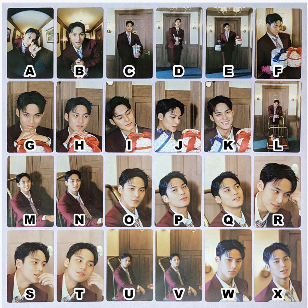 [MINGYU] SEVENTEEN SPILL THE FEELS Carat Version Concept Photocards (Sold in pairs)