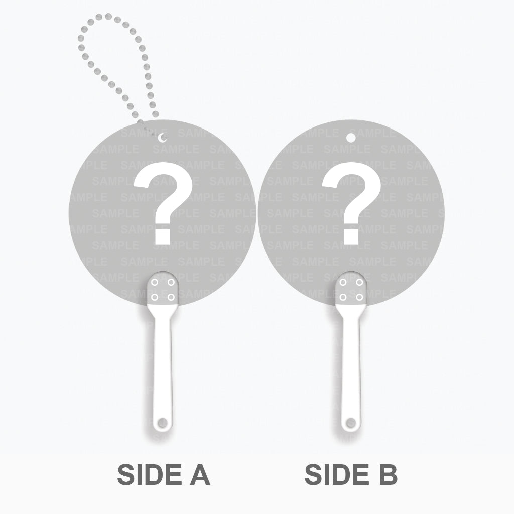 [FANMADE] SEVENTEEN Inspired Mini Image Picket Fan Keyring