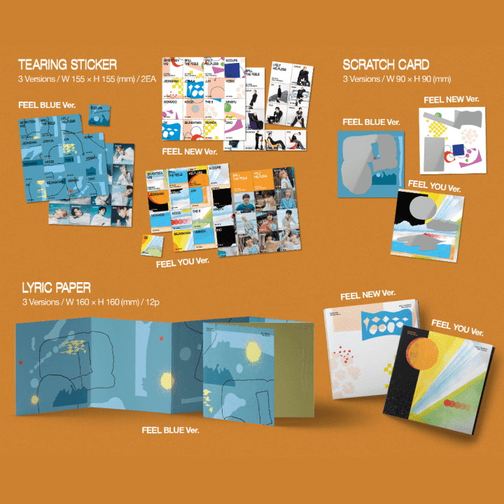 SEVENTEEN SPILL THE FEELS Standard Version (No Photocards)