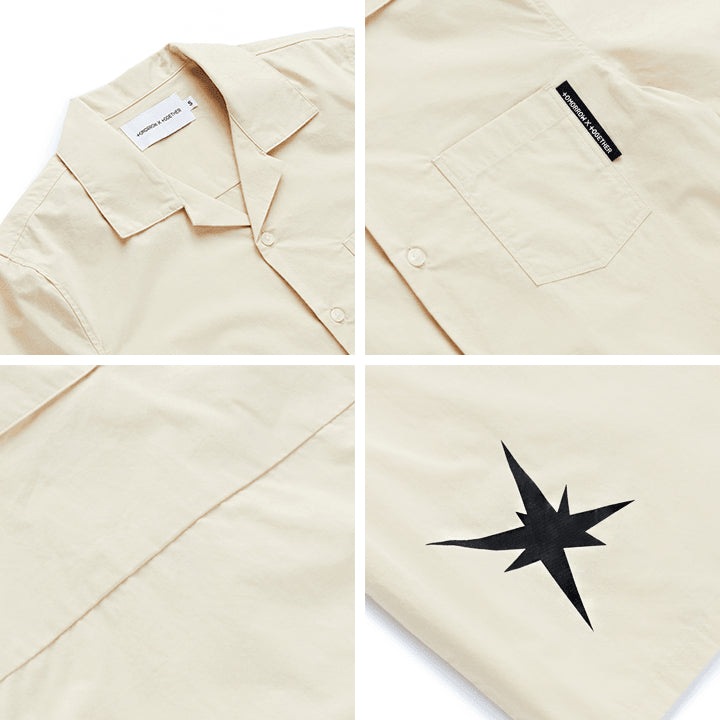 TOMORROW X TOGETHER (TXT) The Dream Chapter: Magic Logo Tab Shirt II (Beige)