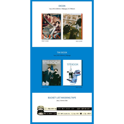 DICON ISSUE No17 JEONGHAN, WONWOO: Just, Two of us! (No Photocards)