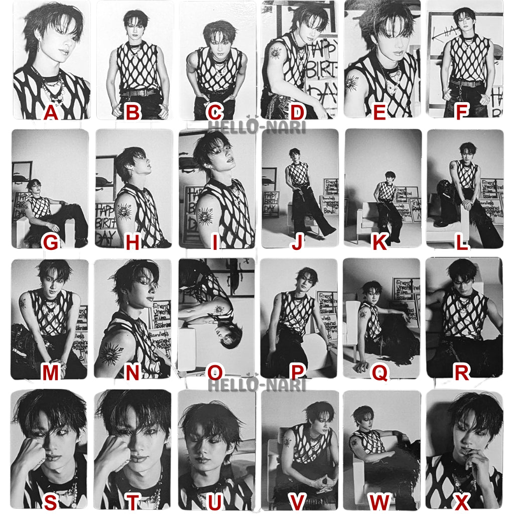 [JUN] SEVENTEEN HAPPY BURSTDAY Daredevil Version Concept Photocards (Sold in pairs)