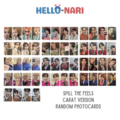 SEVENTEEN SPILL THE FEELS Carat Version - Official Random Photocards