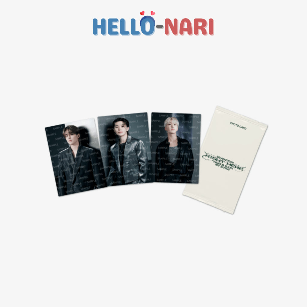 SEVENTEEN Tour: RIGHT HERE in JAPAN Official Photo Cards
