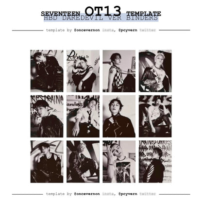 SEVENTEEN HAPPY BURSTDAY Daredevil Version - Hardcover Binder Only