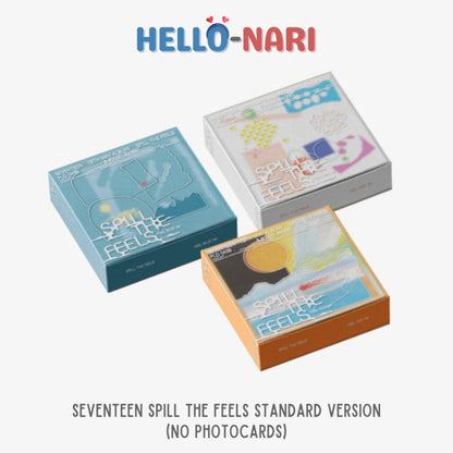 SEVENTEEN SPILL THE FEELS Standard Version (No Photocards)