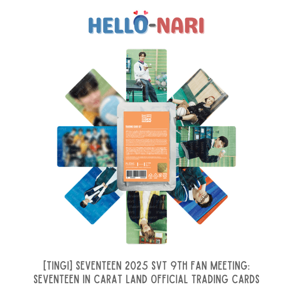 SEVENTEEN 2025 SVT 9th Fan Meeting: SEVENTEEN in CARAT LAND Official Trading Cards (Tingi)