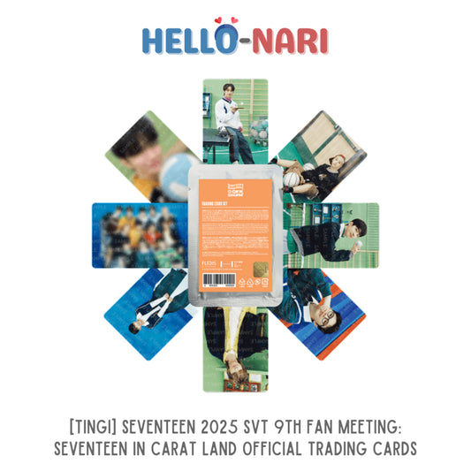 SEVENTEEN 2025 SVT 9th Fan Meeting: SEVENTEEN in CARAT LAND Official Trading Cards (Tingi)