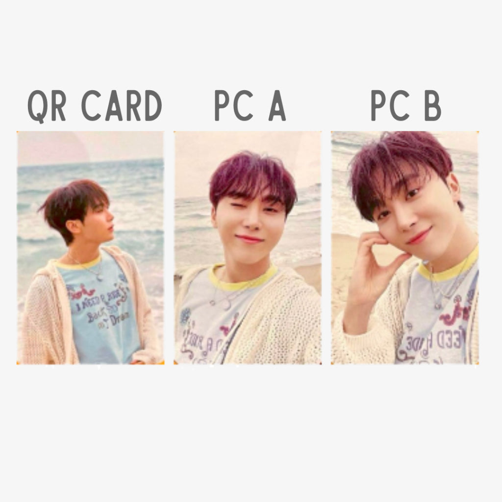 SEVENTEEN SPILL THE FEELS WeVerse Albums Version - QR Card and Photocards (Tingi)