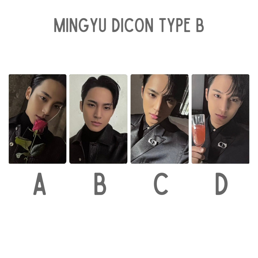 DICON VOLUME No26 SEVENTEEN WONWOO & MINGYU : White Midnight Official Photocards