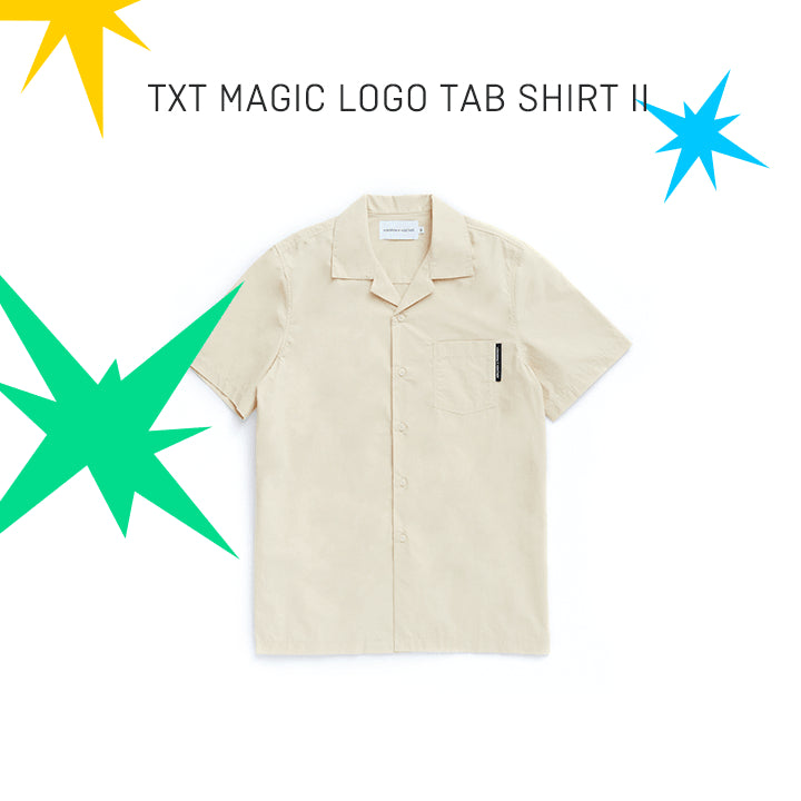 TOMORROW X TOGETHER (TXT) The Dream Chapter: Magic Logo Tab Shirt II (Beige)