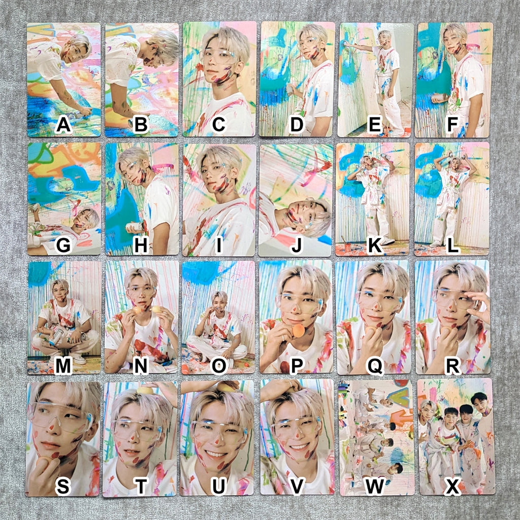 [WONWOO] SEVENTEEN Face The Sun Carat Version Concept Photocards (Sold in pairs)