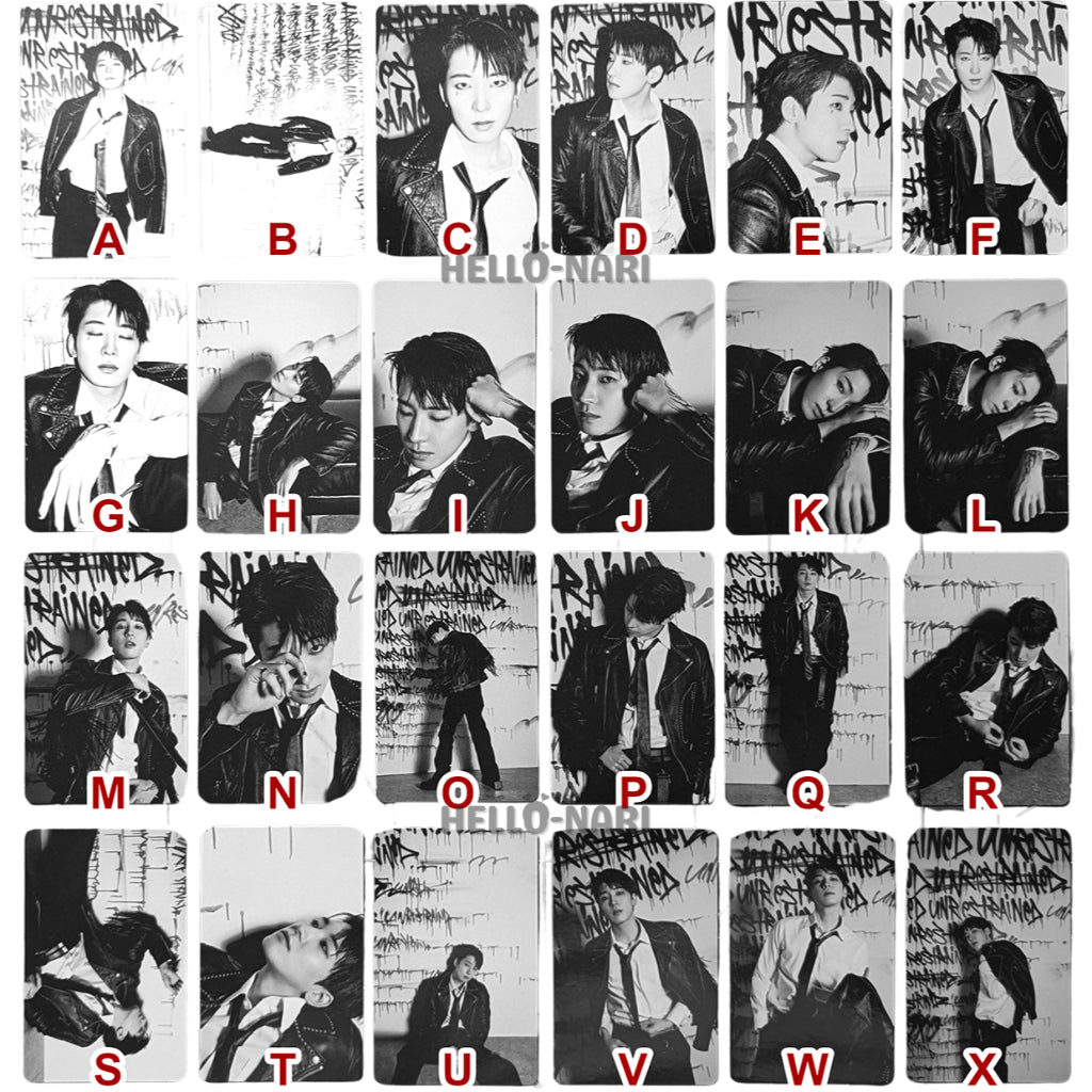 [WONWOO] SEVENTEEN HAPPY BURSTDAY Daredevil Version Concept Photocards (Sold in pairs)