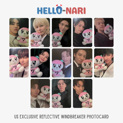 SEVENTEEN US Carat World / Reflective Windbreaker Bongbongie Photocard