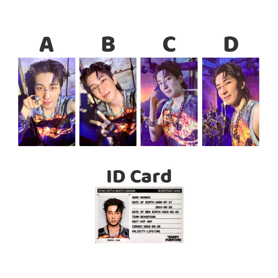 SEVENTEEN HAPPY BURSTDAY Standard Version: New Burstday - Official Album Photocards