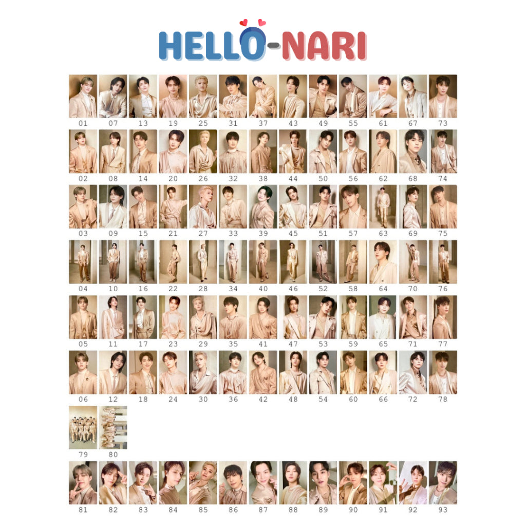 SEVENTEEN 'RIGHT HERE' World Tour in Goyang Official Trading Cards (Tingi)