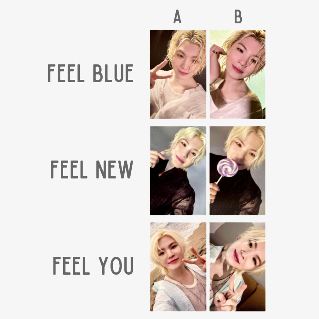 SEVENTEEN SPILL THE FEELS Standard Version - Official Random Photocards (Feel Blue / New / You)