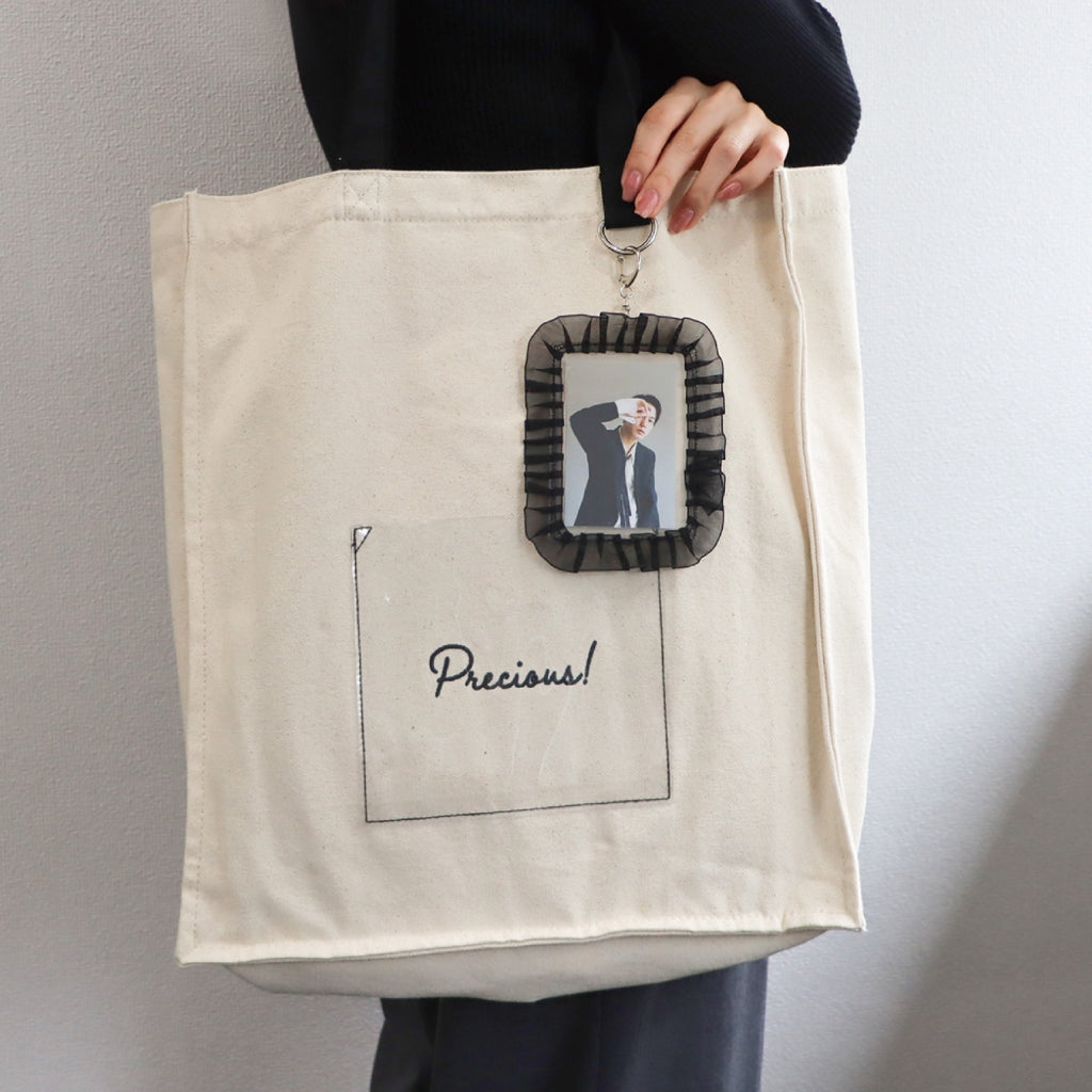 HAPILA Photocard Holder/Case Keychain With Ribbon