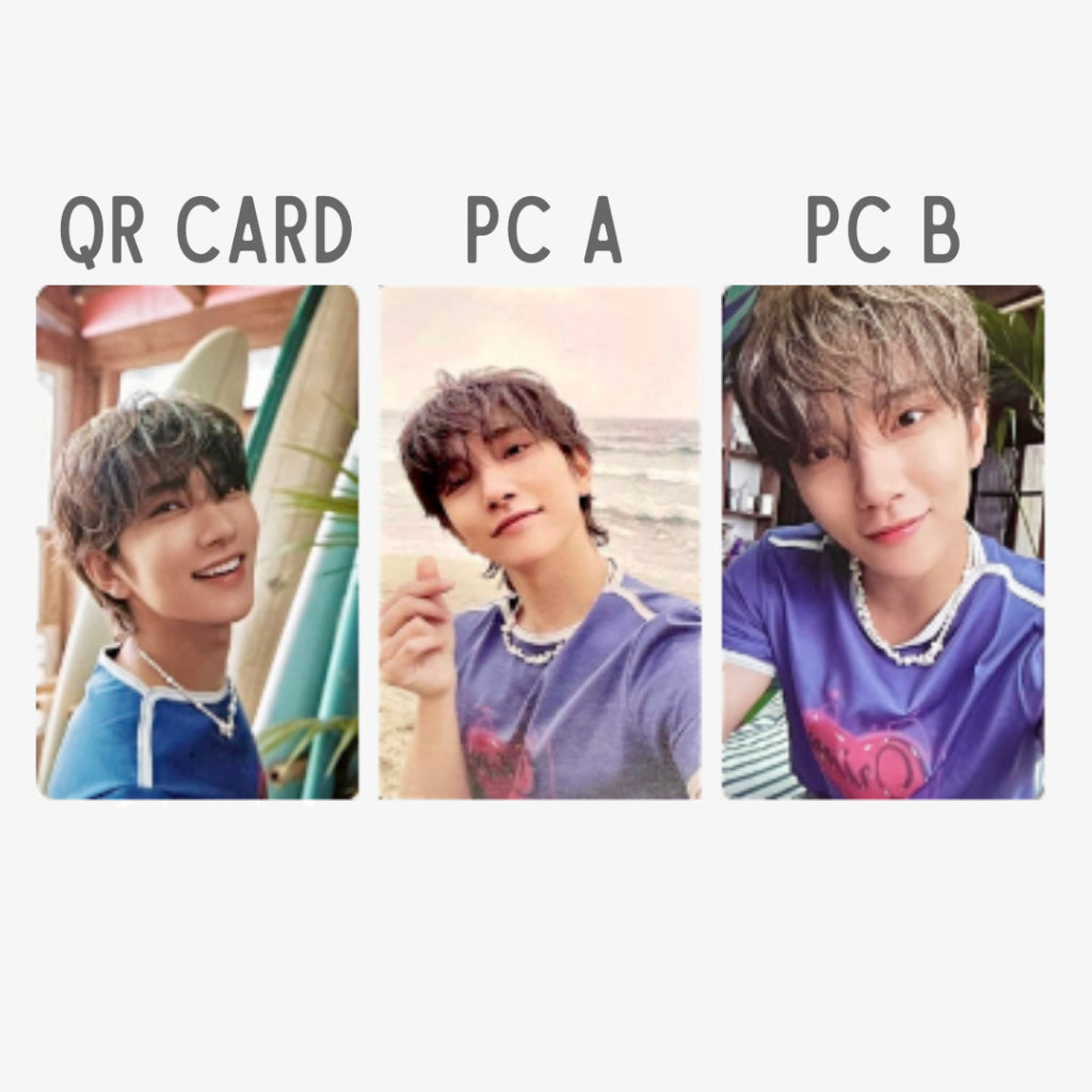 SEVENTEEN SPILL THE FEELS WeVerse Albums Version - QR Card and Photocards (Tingi)