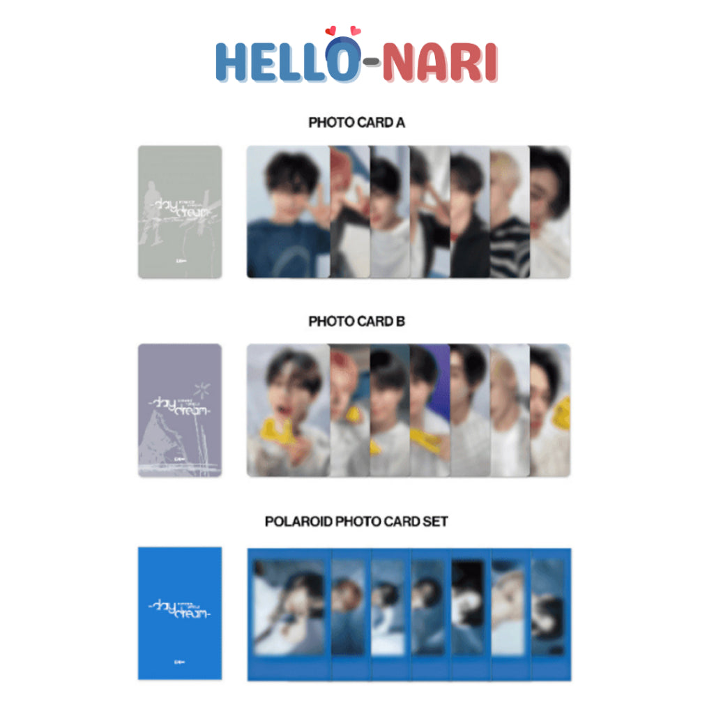 ENHYPEN EN- Romance: Untold -daydream- WeVerse Albums Version Official Photocards