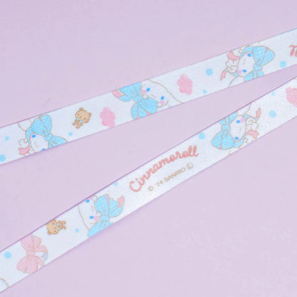 SANRIO ID Case and Neck Strap (Cinnamoroll / Kuromi)
