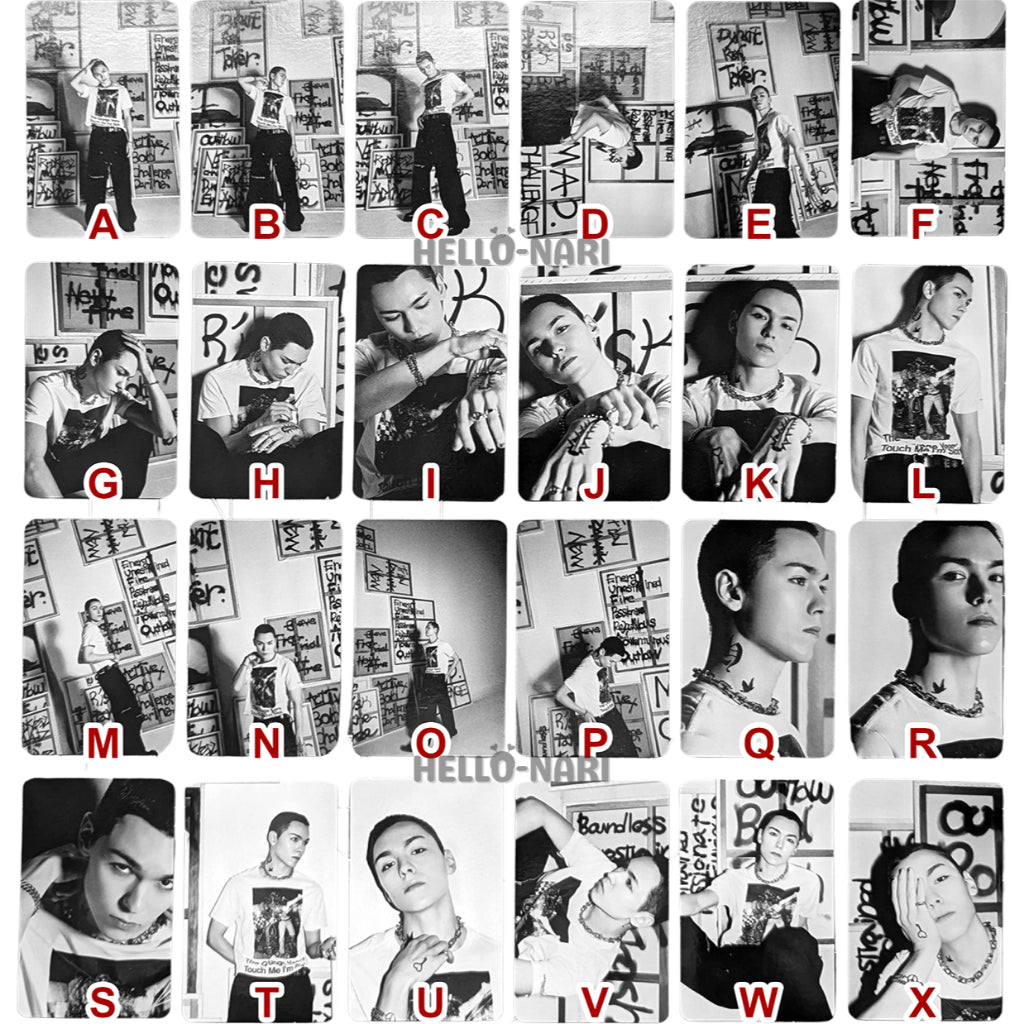 [VERNON] SEVENTEEN HAPPY BURSTDAY Daredevil Version Concept Photocards (Sold in pairs)