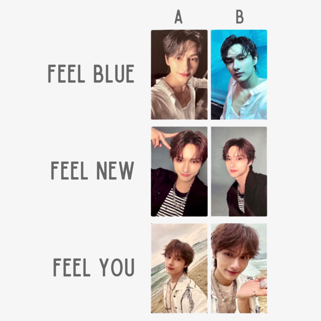 SEVENTEEN SPILL THE FEELS Standard Version - Official Random Photocards (Feel Blue / New / You)