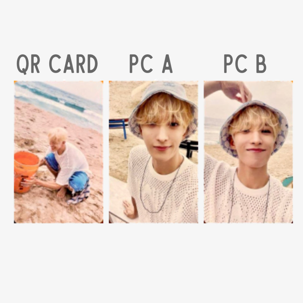 SEVENTEEN SPILL THE FEELS WeVerse Albums Version - QR Card and Photocards (Tingi)